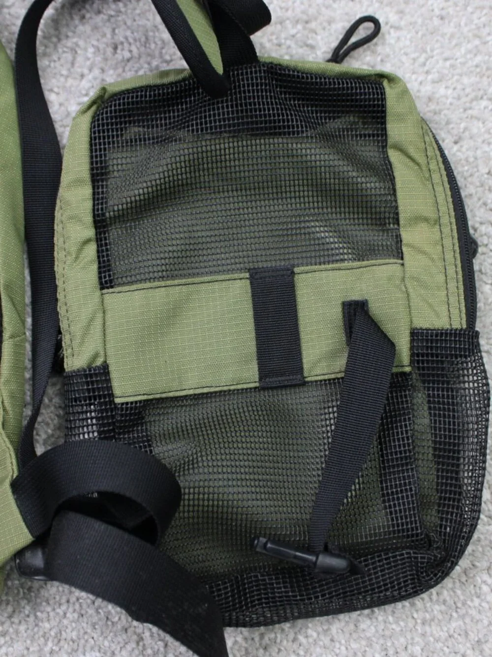 Orvis Fly Fishing Backpack Adult Green Safe Passage Pack 3 Bag Compartment